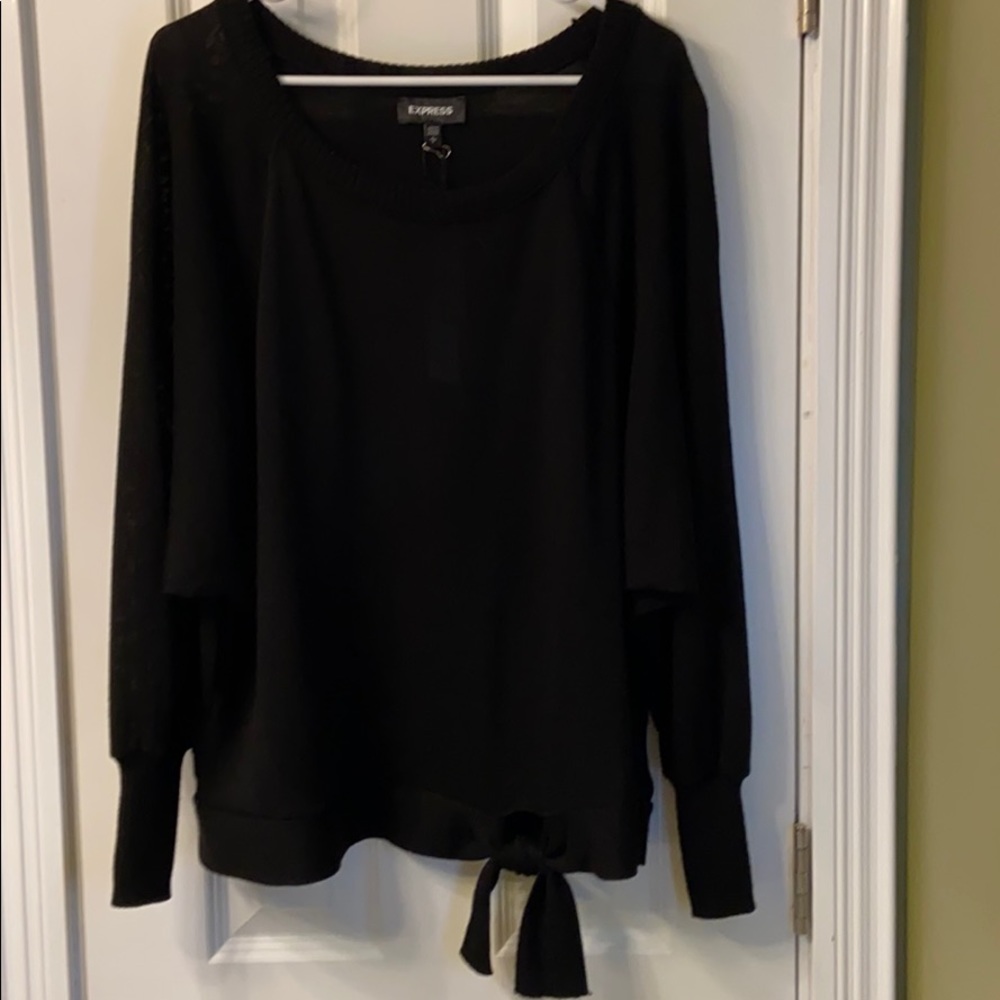 Black Express Sweater